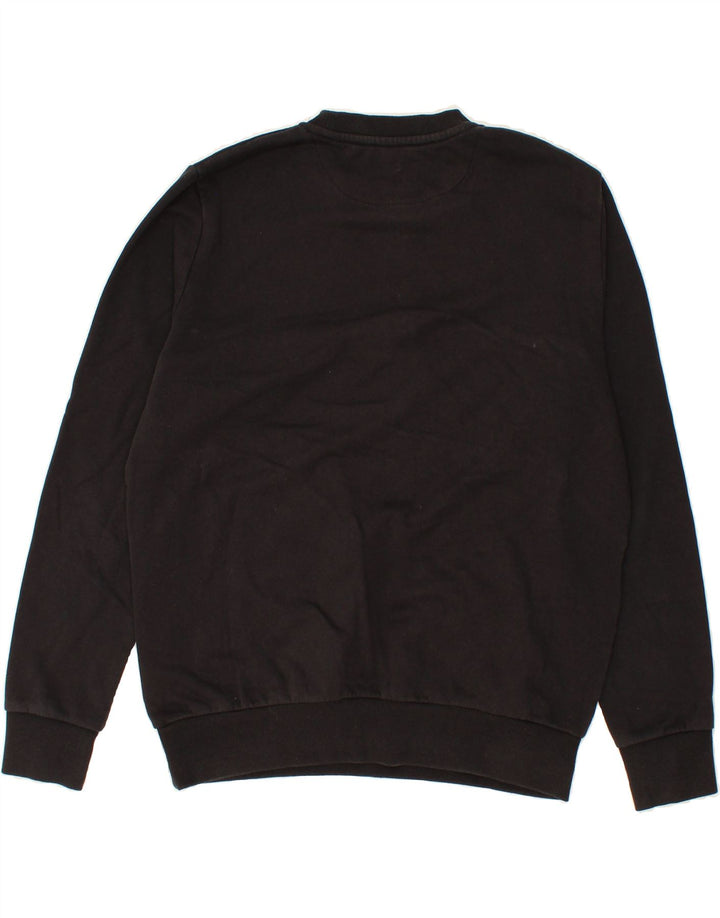 MCKENZIE Mens Sweatshirt Jumper XL Black Geometric Polyester Vintage Mckenzie and Second-Hand Mckenzie from Messina Hembry 