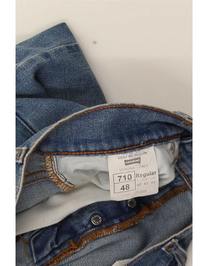 Carrera Herre 710 Slim Jeans IT 48 Medium W32 L34 Blå Bomuld
