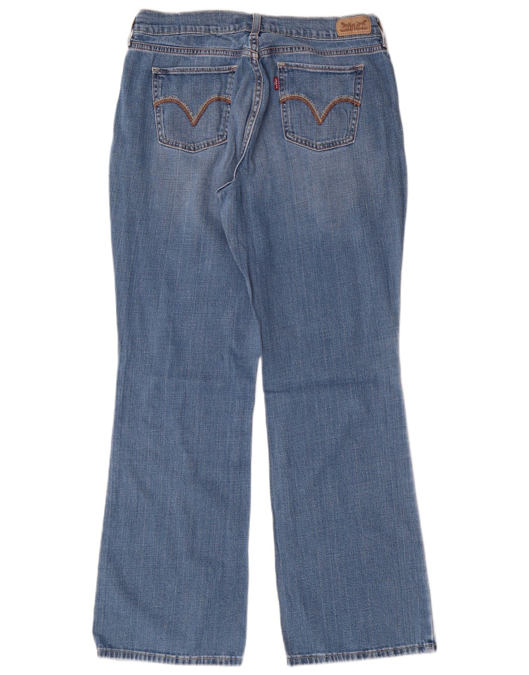 Levi's Womens 515 Bootcut Jeans US 10 Large W30 L32 Blue Cotton Classic