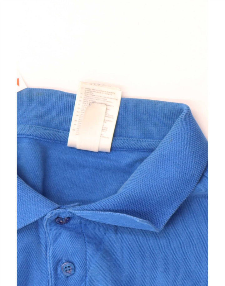 Adidas Polo Shirt til mænd 2XL Blå Bomuld