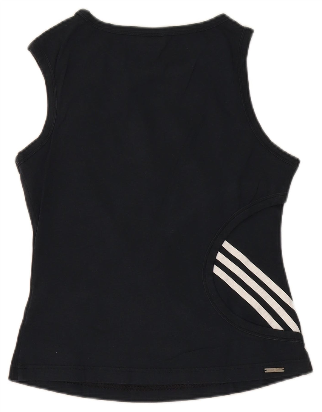 Adidas Damevest Top UK 10 Small Black Bomuld