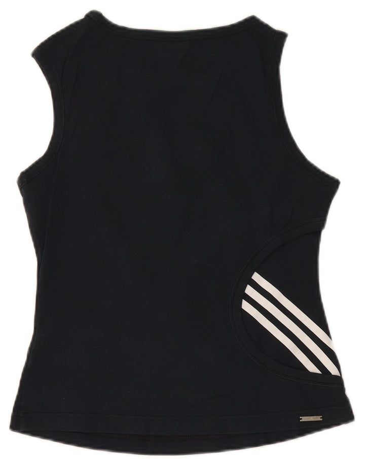 Adidas Damevest Top UK 10 Small Black Bomuld