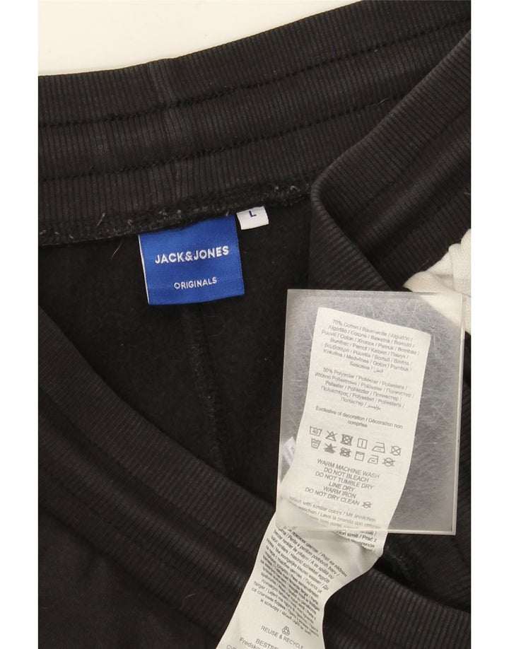 Jack & Jones Herre træningsdragt Bukser Joggers Large Sort Colourblock