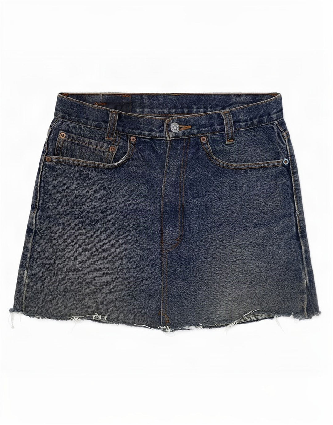 Levi's Womens 505 denimnederdel W30 Medium Blue