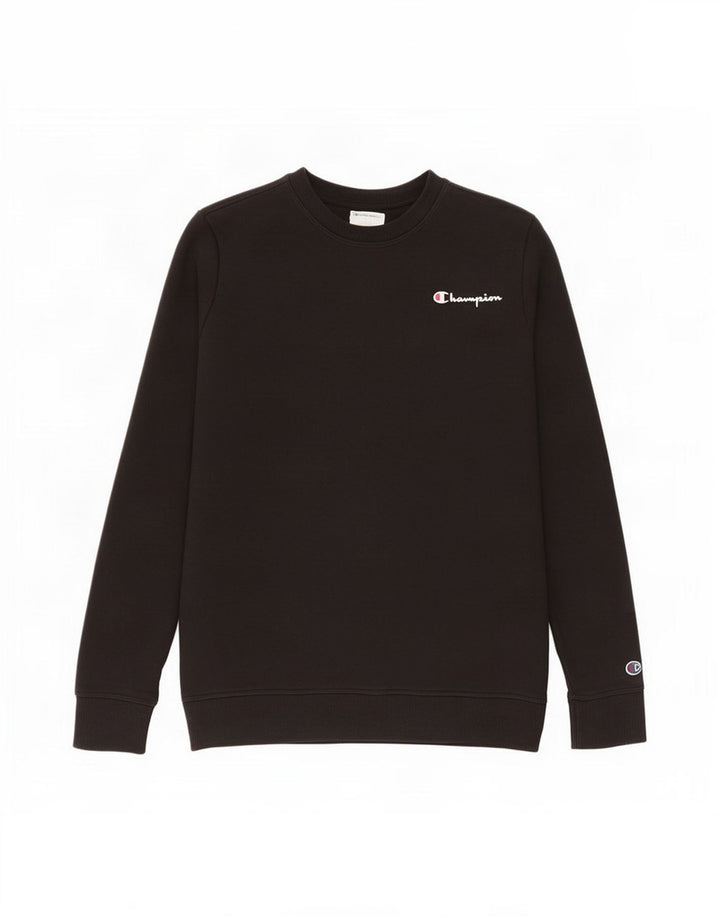 Champion Herre sweatshirt Jumper lille sort bomuld