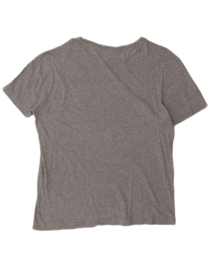 Champion Herre Rochester Grafisk T-Shirt Top Stor Grå Bomuld