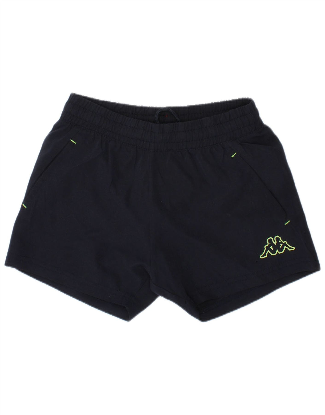 Kappa drenge grafiske sportsshorts 6-7 år marineblå polyester