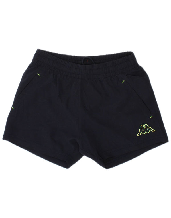 Kappa drenge grafiske sportsshorts 6-7 år marineblå polyester