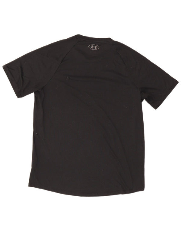 Under Armour Mens T-Shirt Top Medium Black Polyester