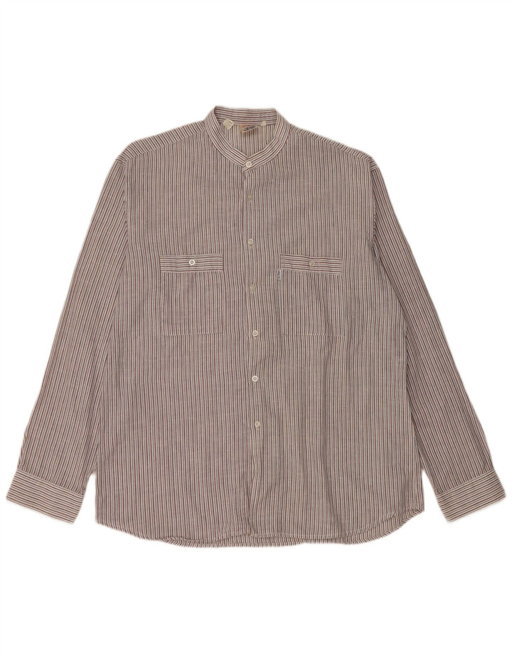 Levi's herreskjorte str. 43 Stor flerfarvet stribet bomuld