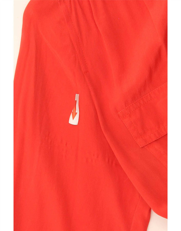 J. Crew Dameskjorte US 6 Medium Rød Silke