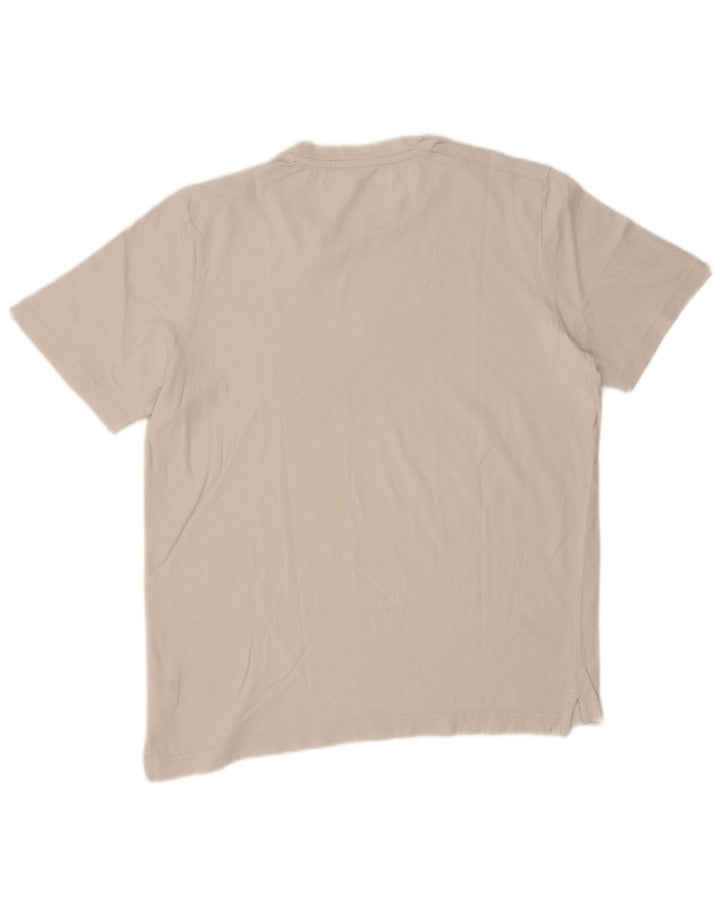 Puma Herre grafisk T-shirt Top Medium Hvid Bomuld