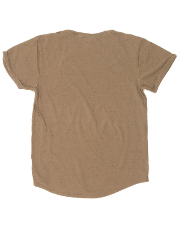 G-Star Herre T-shirt Top Medium Khaki Flecked Bomuld