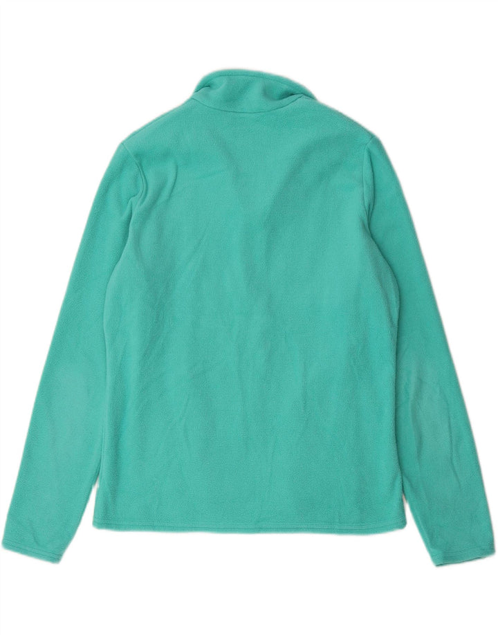 Marks & Spencer Fleecejakke til kvinder UK 14 Stor grøn polyester
