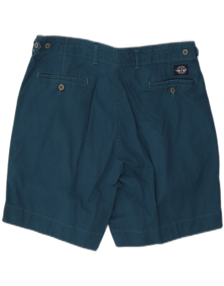 DOCKERS Mens Chino Shorts W34 Large Blue Vintage Dockers and Second-Hand Dockers from Messina Hembry 