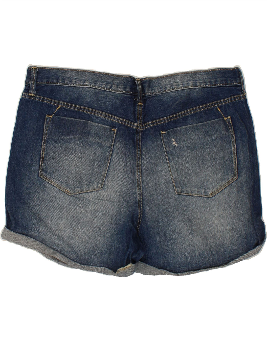 MOSSIMO Womens Boyfriend Distressed Denim Shorts US 16 2XL W40  Blue Vintage Mossimo and Second-Hand Mossimo from Messina Hembry 