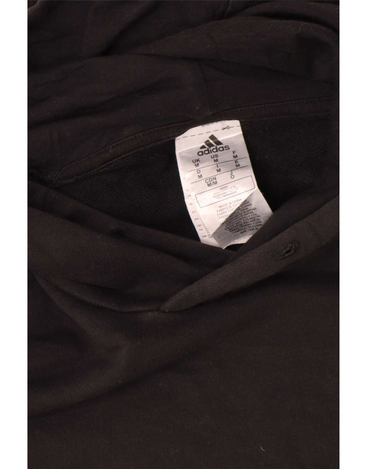 Adidas Herre hættetrøje Jumper Medium Sort Bomuld