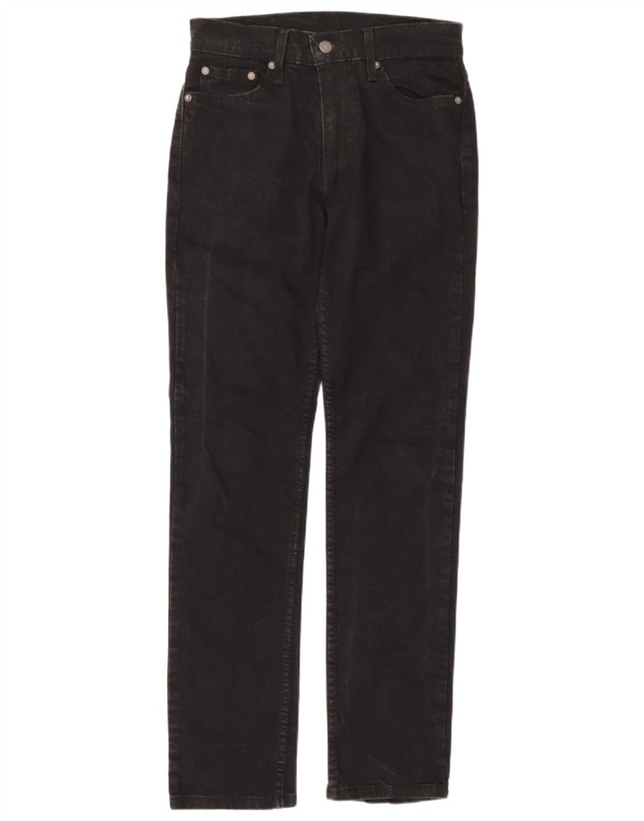 Levi's Slim Jeans til mænd W29 L32 sort bomuld