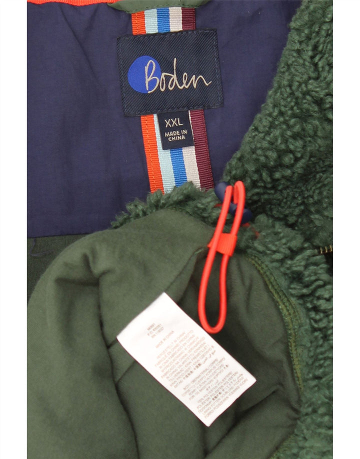 Boden Herre Fleece Gilet UK 44 2XL Grøn Polyester