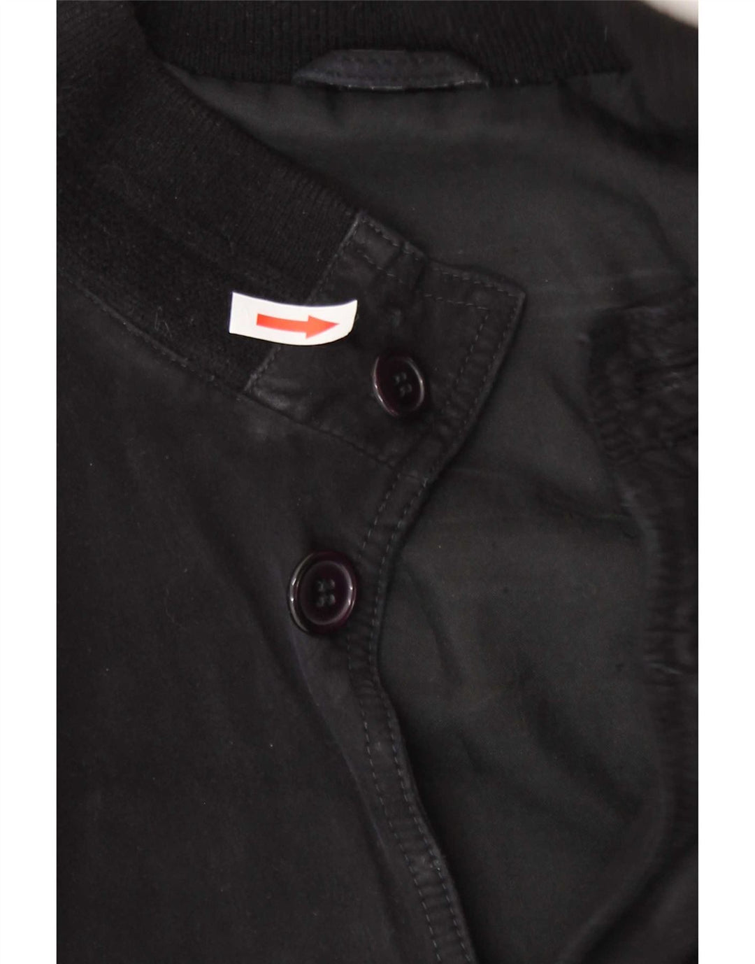 Vintage herre ruskind bomberjakke UK 38 Medium Black