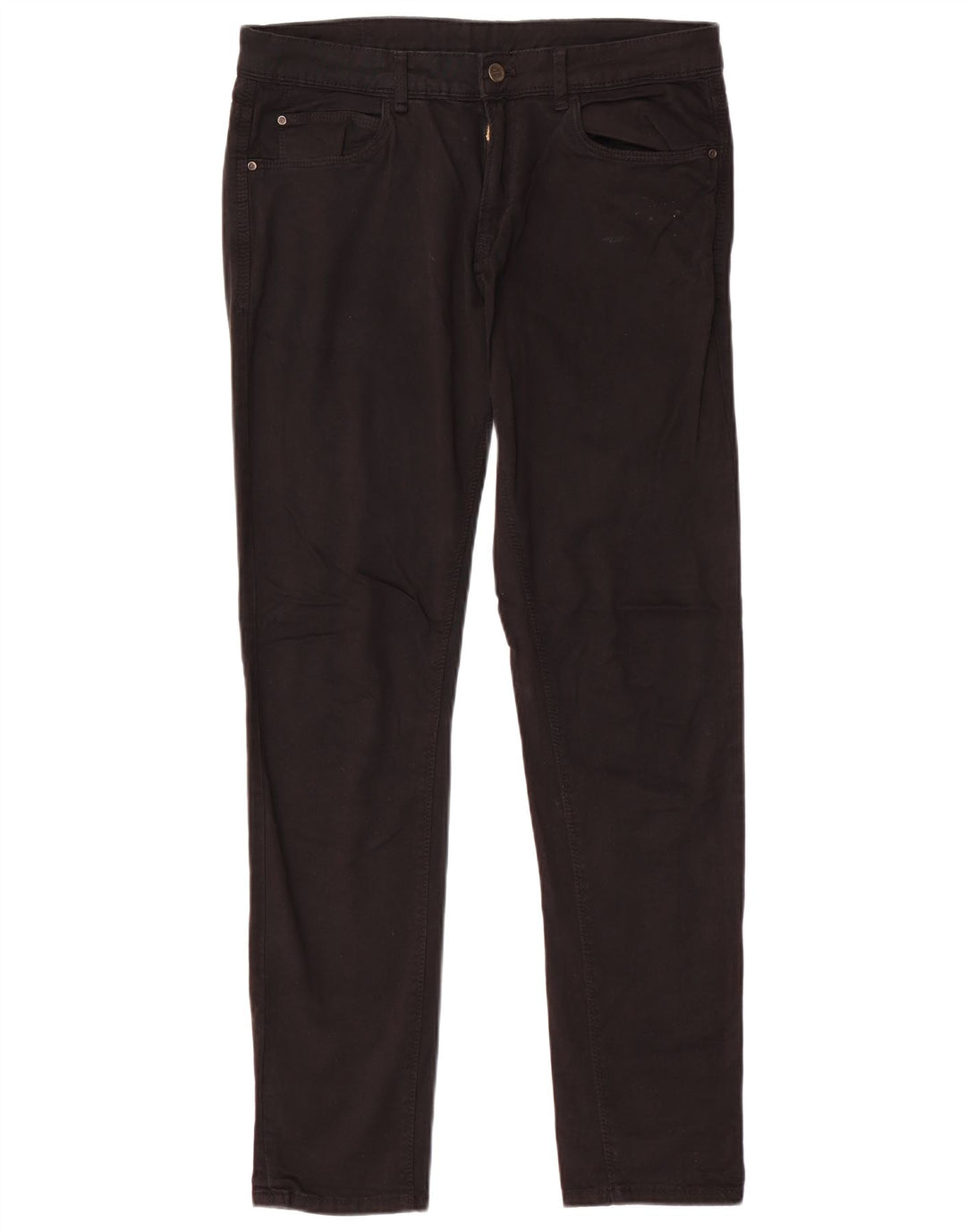 Zara Herre Slim Casual Bukser EU 40 Medium W31 L32 Sort