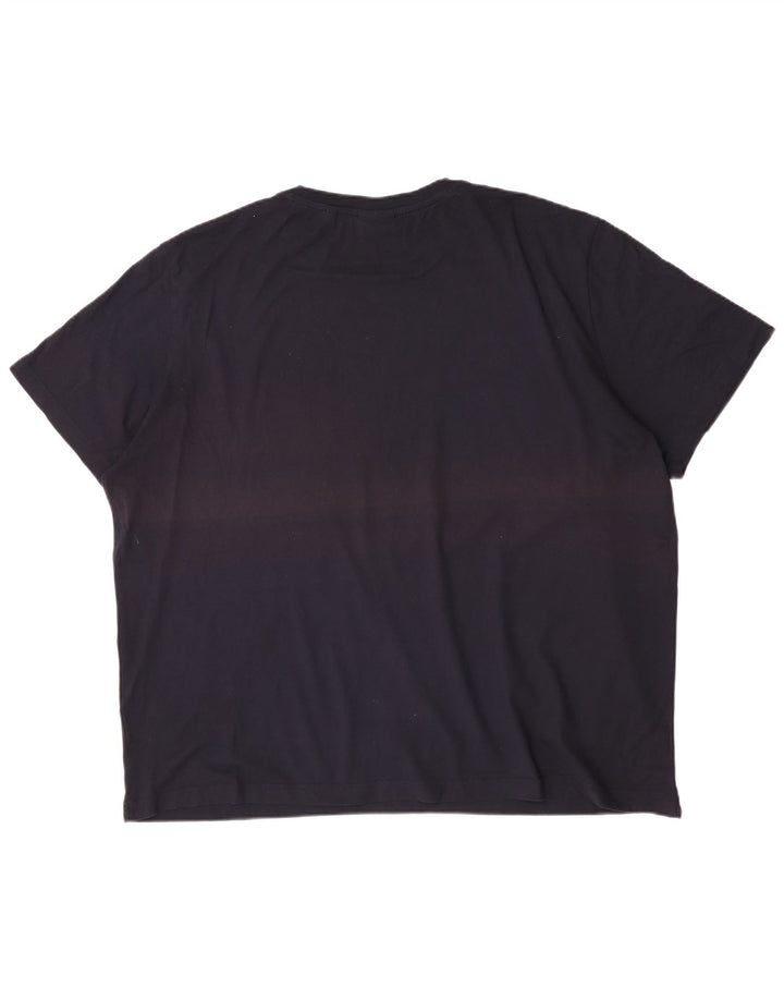 Gant herre T-shirt top 5XL marineblå