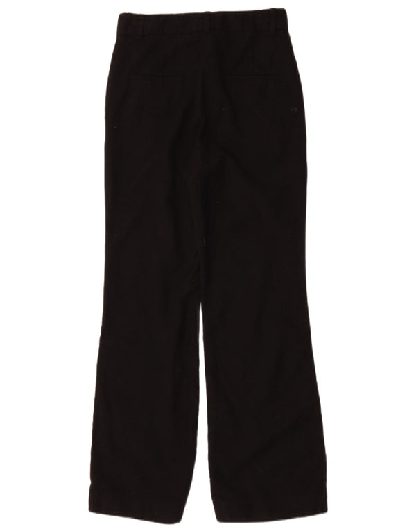Massimo Dutti Dame Højtaljede Casual Bukser EU 36 XS W26 L28 Sort