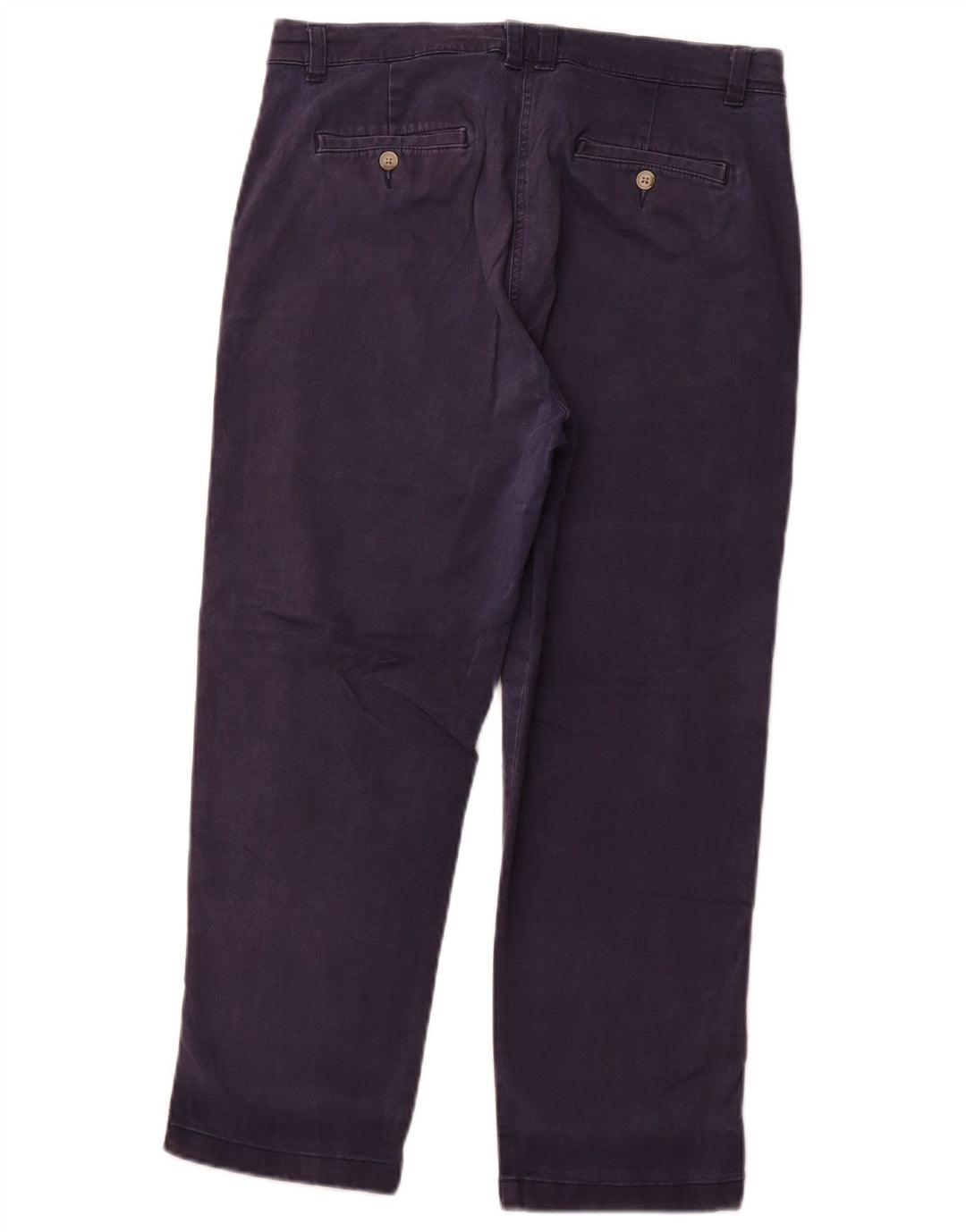 JOULES Dame Crop Chino Bukser UK 14 Medium W34 L24 Marineblå Bomuld