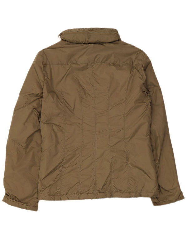 Kappa Dame Hætte Vindjakke UK 18 XL Khaki