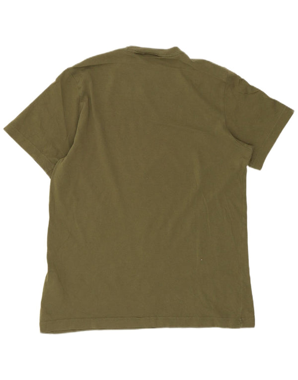 Adidas Herre Regular Graphic T-Shirt Top XS Khaki Bomuld