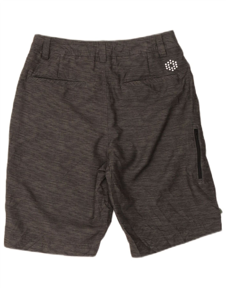 Puma Herre Cargo Shorts W28 Små Grå Flecked Bomuld