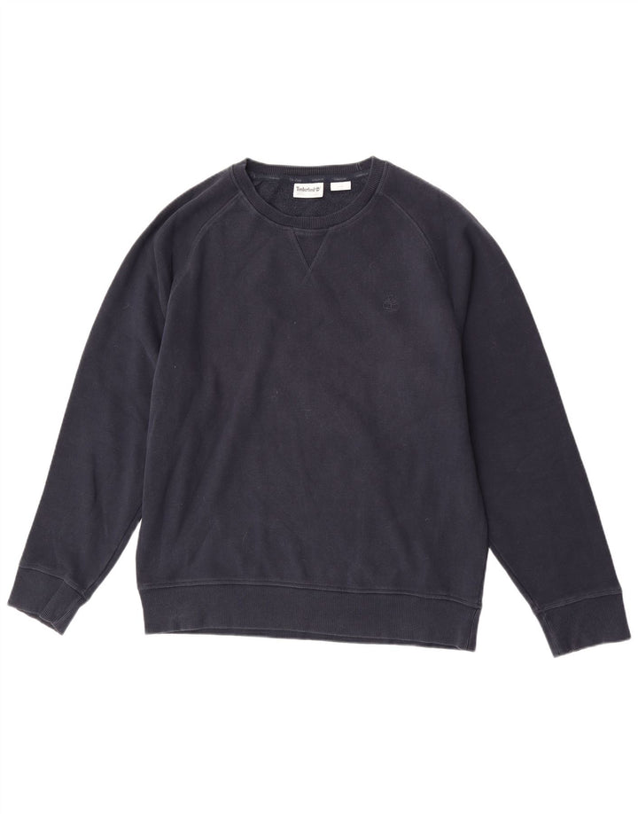 Timberland Herre Sweatshirt Jumper Stor Marineblå Bomuld