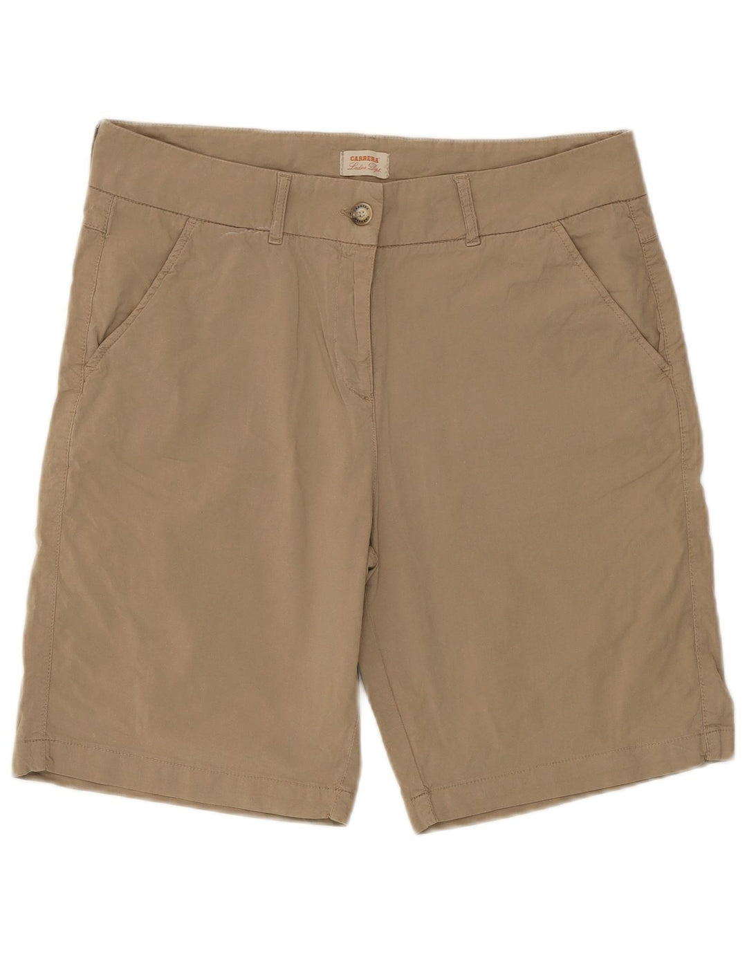 CARRERA Chino Shorts til kvinder IT 46 Large W31 Beige Bomuld