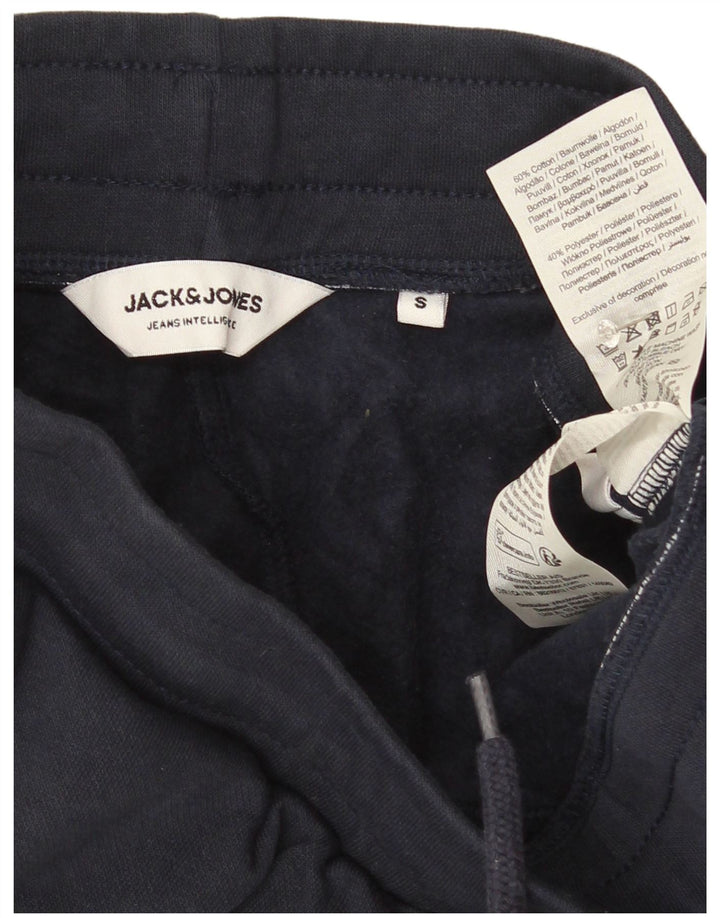 Jack & Jones Herre grafiske træningsdragt Bukser Joggers Små marineblå