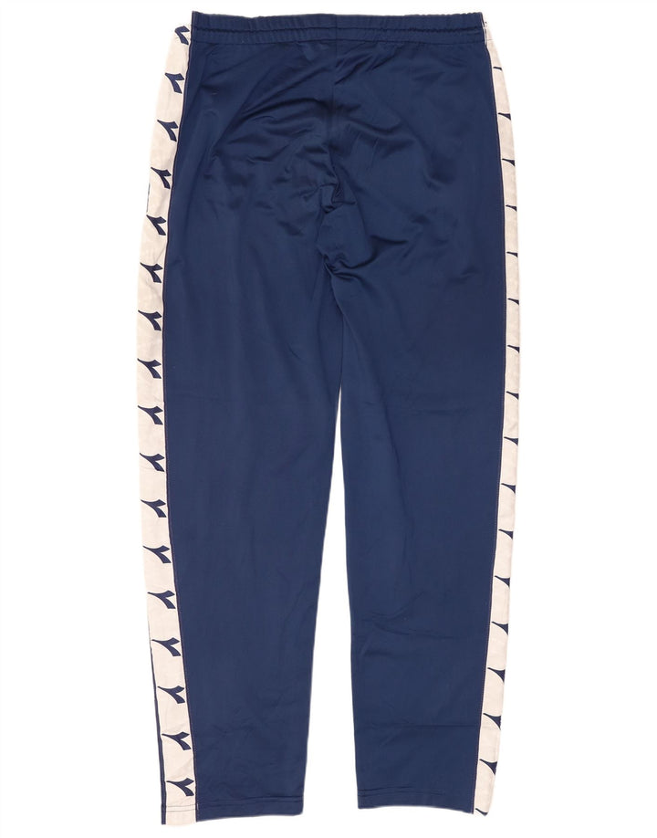 Diadora Herre grafisk træningsdragt Bukser Large Navy Blue