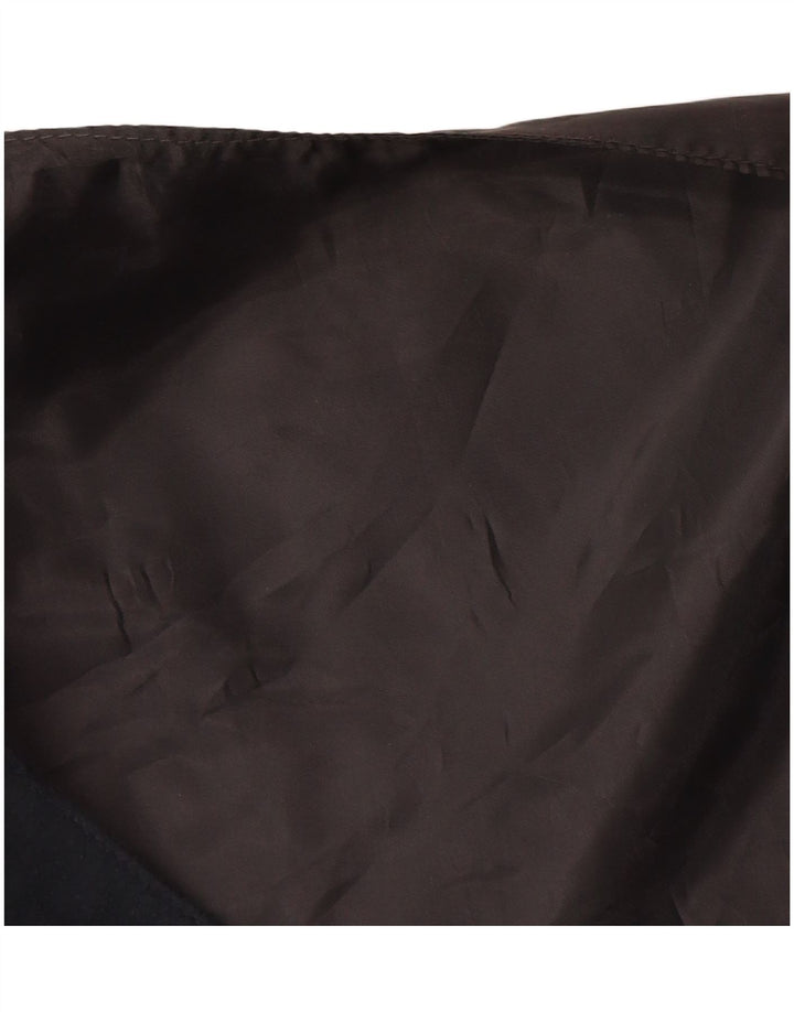 Vintage herre ruskindsvest Medium Marineblå