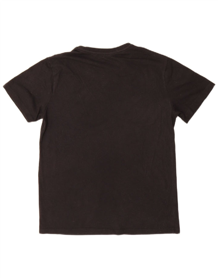 Fila Herre Grafisk T-Shirt Top Medium Sort Polyester