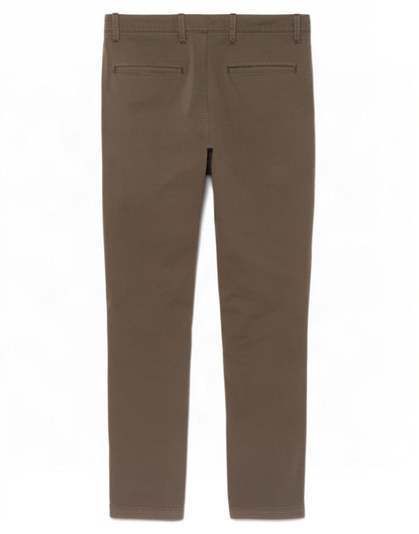 Gap Herre Slim Fit Chino Bukser W34 L32 Grå Bomuld