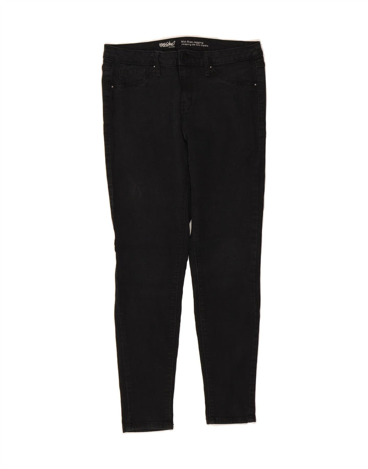 MOSSIMO Womens Mid Rise Jegging Jeans US 8 Medium W30 L29 Black Cotton Vintage Mossimo and Second-Hand Mossimo from Messina Hembry 