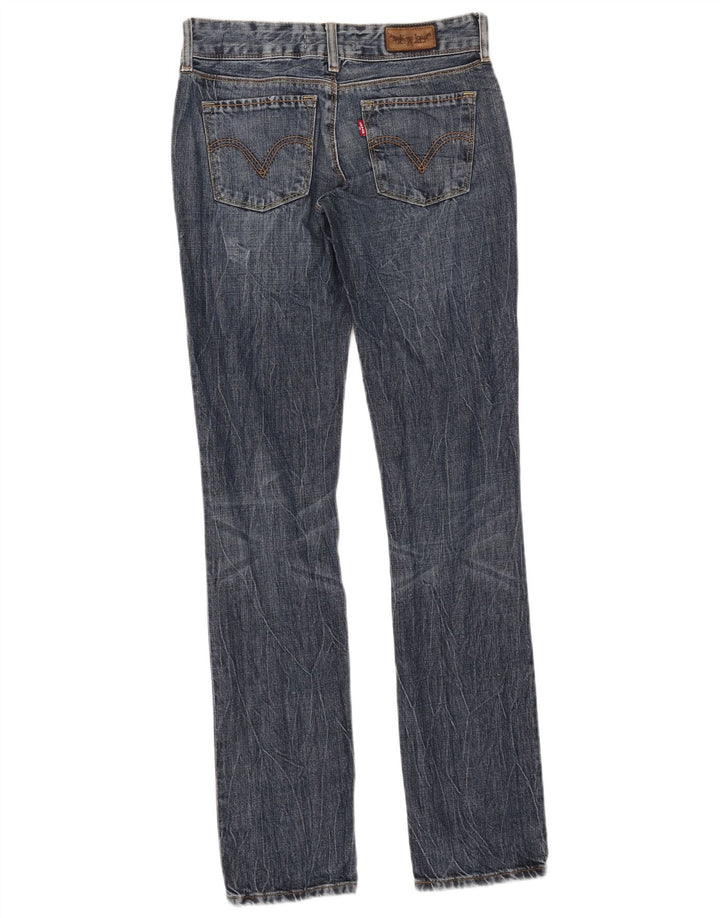 Levi's Dame 571 Slim Jeans W27 L34 Blå Bomuld