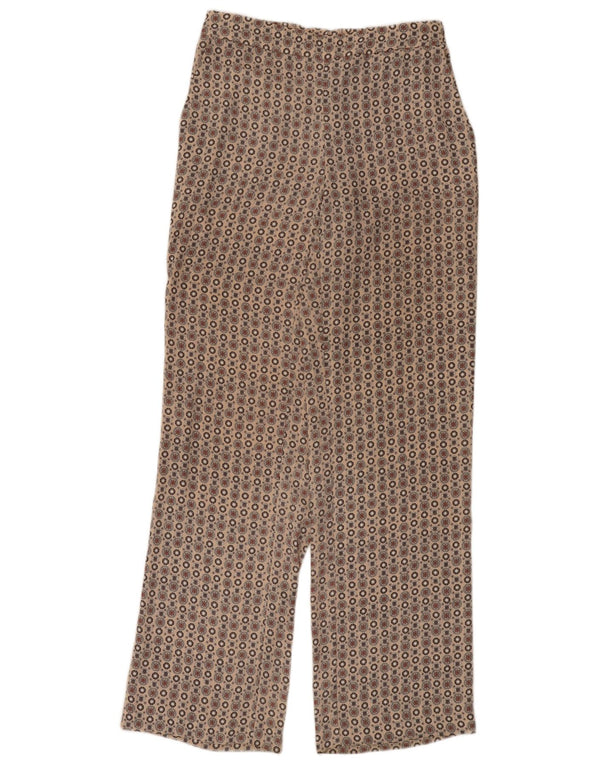 Autograf Dame Chino Bukser UK 12 Medium W28 L32 Pink Geometric