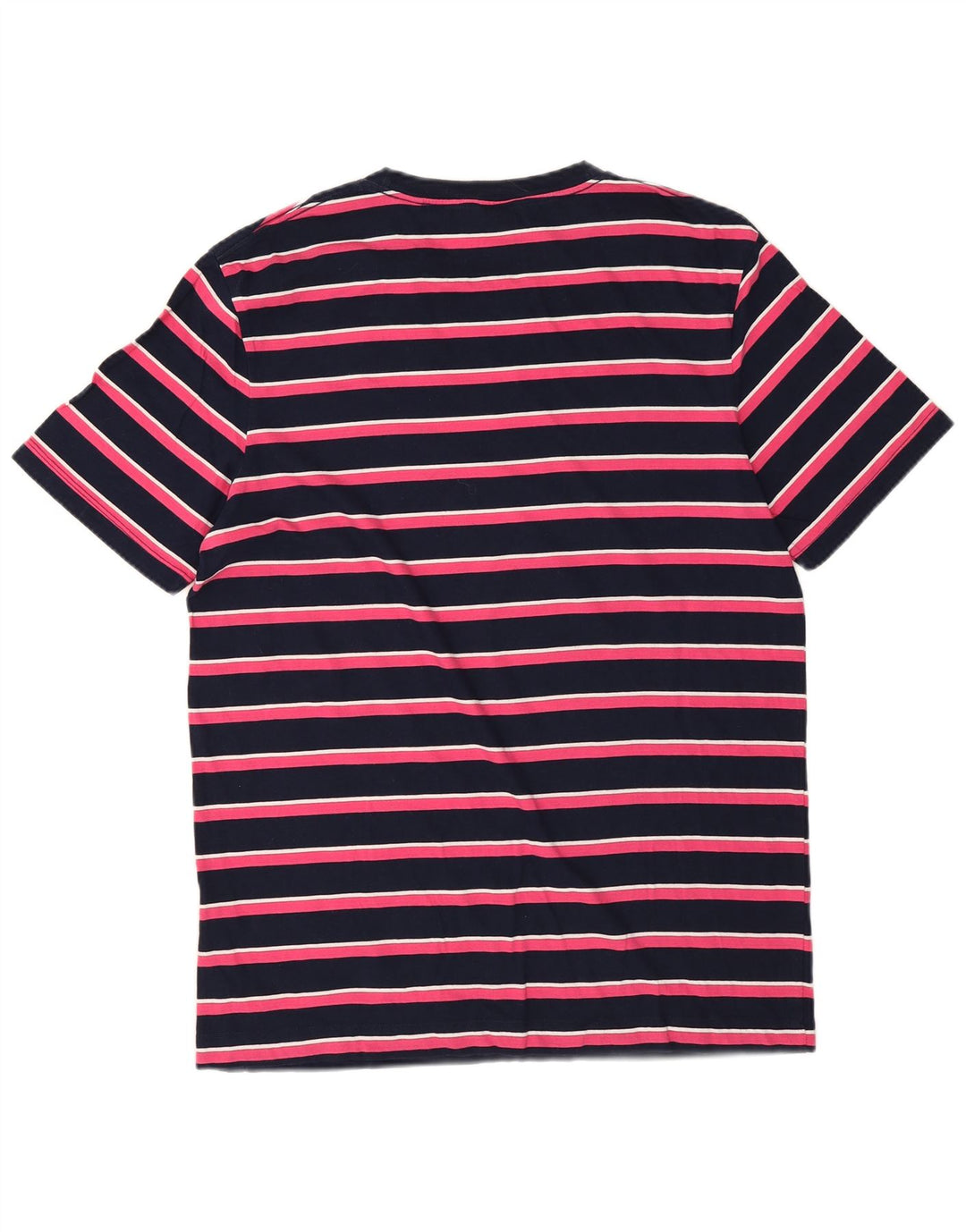Scotch & Soda Herre T-Shirt Top Medium Navyblå Stribet