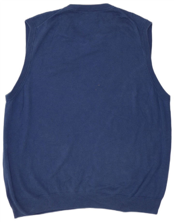CHAPS Herrevest Tank Top XL Blå Bomuld