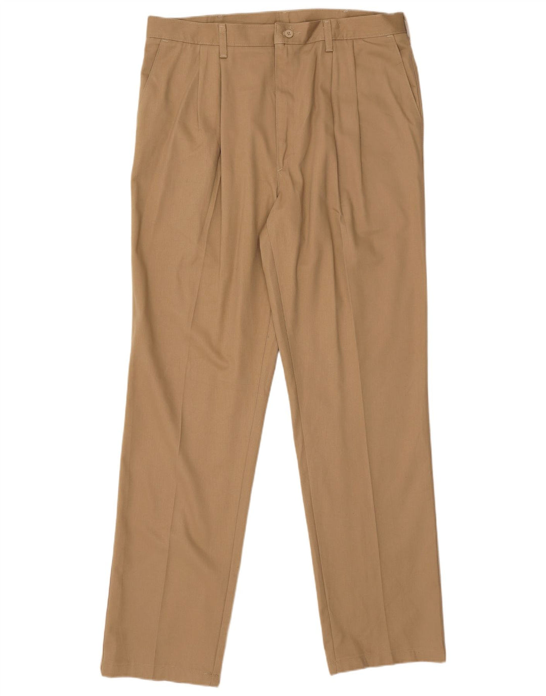 WRANGLER Herre Pegged Chino Bukser W38 L34 Beige Bomuld