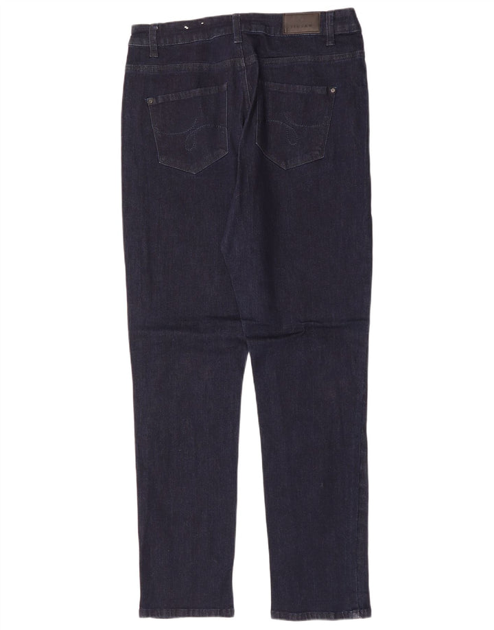 JIGSAW Dame Slim Jeans UK 14 Large W32 L31 Navy Blue