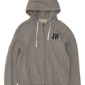 Jack Wills Dame Grafisk Hættetrøje Sweater UK 14 Medium Grey Flecked