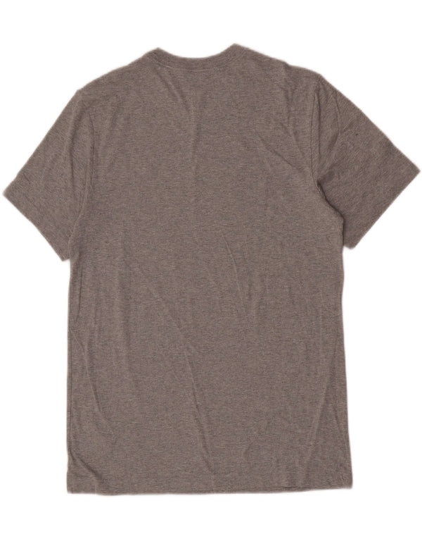 Nike T-shirt top mellem grå bomuld til mænd