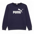 Puma Herre Grafisk Sweatshirt Jumper lille marineblå bomuld