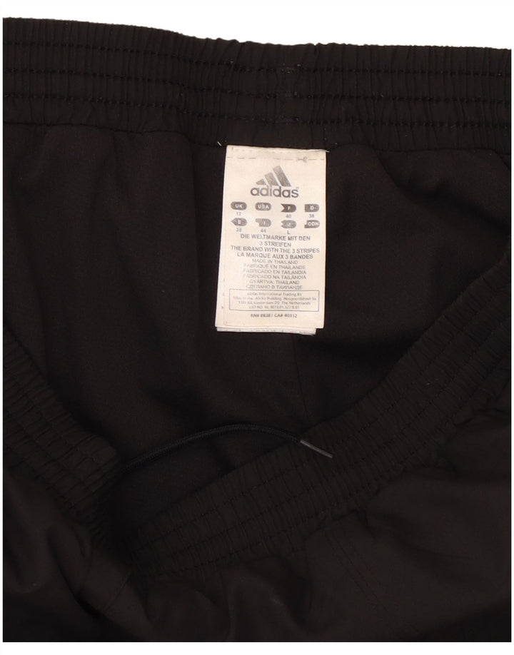 Adidas Womens Climalite træningsdragt Bukser UK 12 Medium Black Polyester