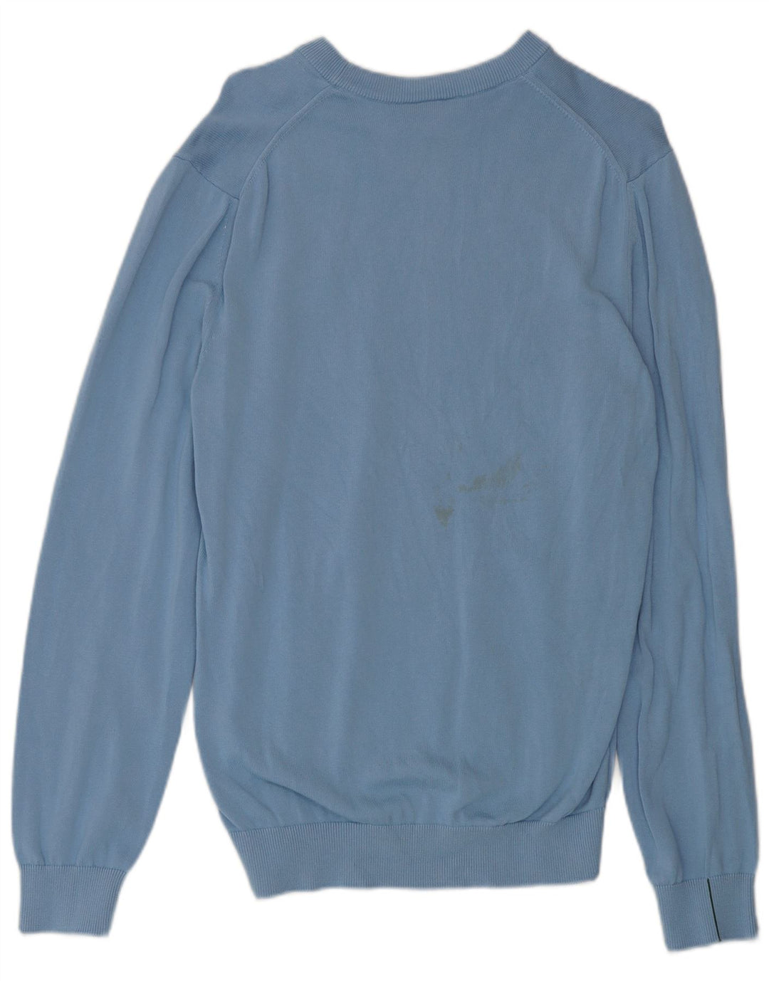 Lacoste Herre Regular Fit Boat Neck Jumper Sweater Størrelse 4 Medium Blue